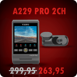 VIOFO A229 Pro 2CH - PREORDER - Available around December 6